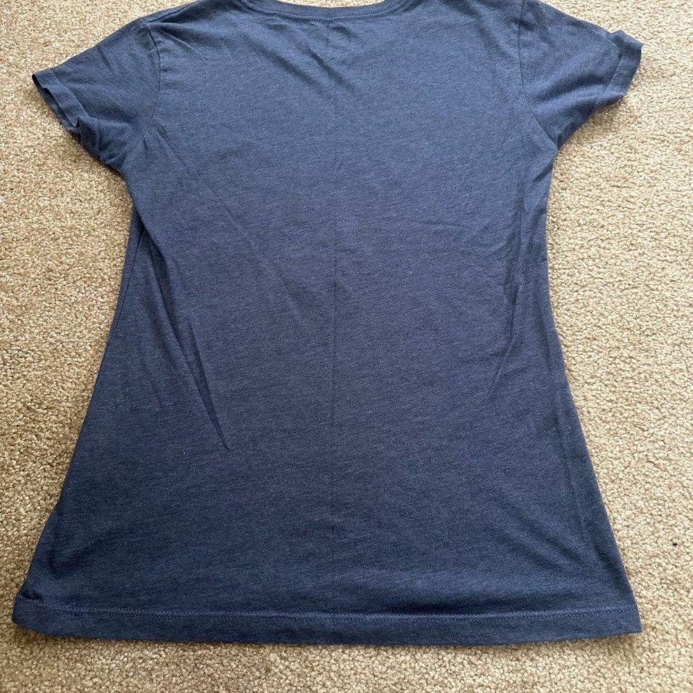 John Deere Denim Blue Floral Tee - Picture 3 of 4